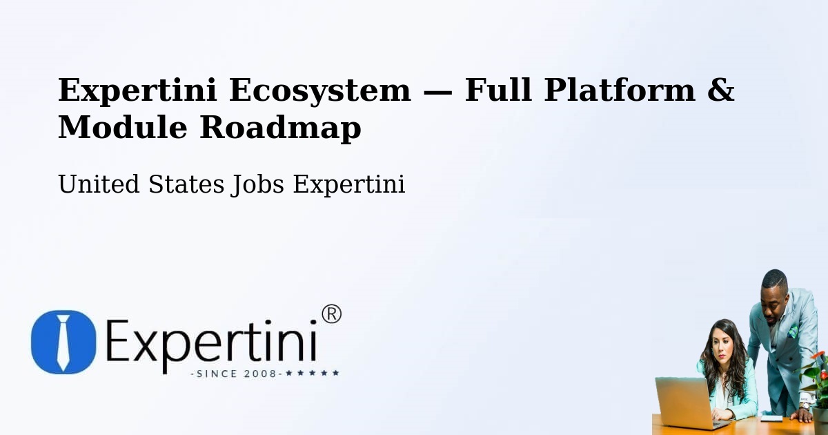 Expertini Ecosystem — Full Platform & Module Roadmap – Live Oak